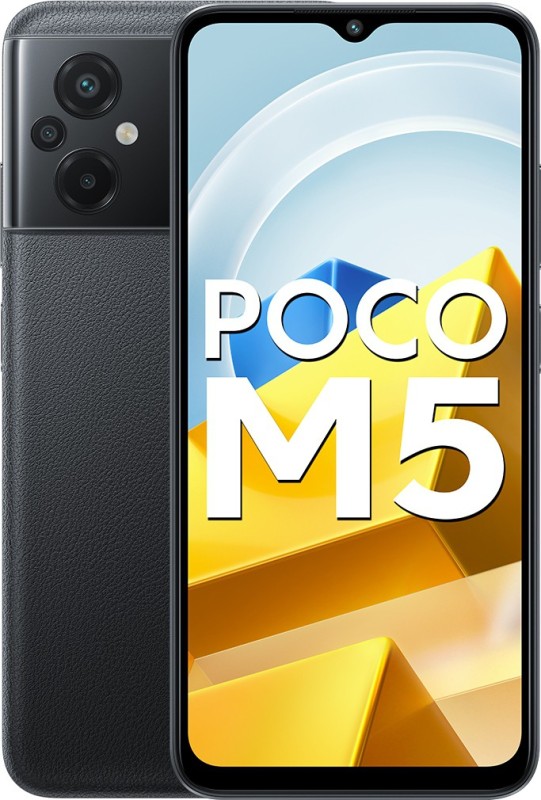 POCO M5 (Power Black, 64 GB)(4 GB RAM)