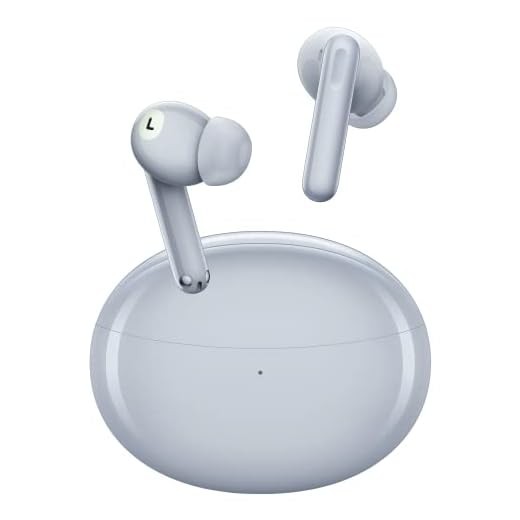 Oppo Enco Air 2 Pro Bluetooth Truly Wireless in Ear Earbuds with Mic, Fast Charging & Up to 28Hrs - Grey