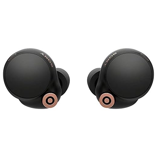 Sony WF-1000XM4 Industry Leading Active Noise Cancellation Multipoint Connection BT 5.2 TWS Truly Wireless in Ear Earbuds with Mic 36Hr Batt. Life WFH Built-in Mic for Clear Calls, Hi-Res Audio-Black