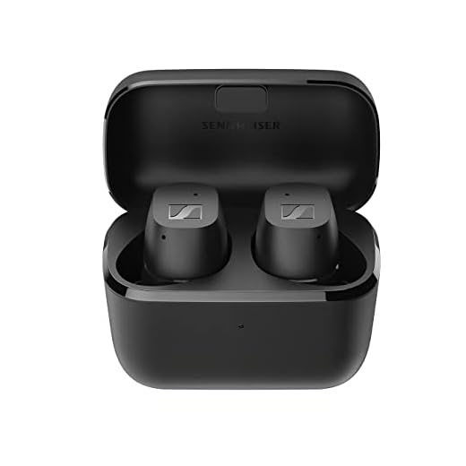 Sennheiser CX True Wireless in Ear Earbuds - Headphone with Mics with Passive Noise Cancellation, Designed in Germany, Touch Controls, Bass Boost, IPX4 and 27h Battery, 2Yr Warranty, Black