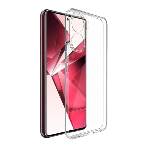 COVERBLACK Rubber Back Cover for Vivo V2303 / Vivo_V29e 5G - Transparent