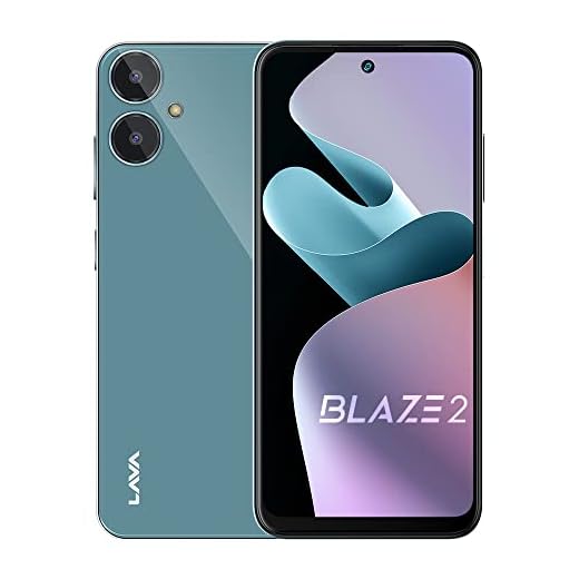 Lava Blaze 2 (6GB RAM, 128GB Storage) - Glass Blue | 18W Fast Charging | 6.5 inch 90Hz Punch Hole Display | Side Fingerprint Sensor | Upto 11GB Expandable RAM | 5000 mAh Battery