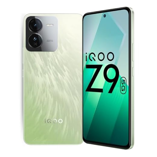 IQOO Z9 5G (Brushed Green, 8GB RAM, 128GB Storage) | Dimensity 7200 5G Processor | Sony IMX882 OIS Camera | 120Hz AMOLED with 1800 nits Local Peak Brightness | 44W Charger in The Box