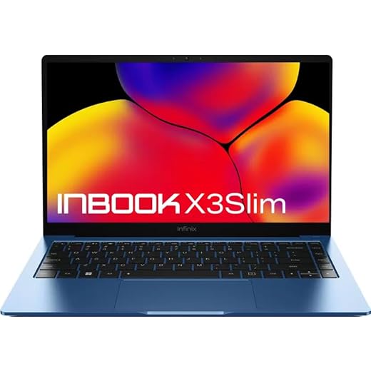 INFINIX X3 Slim Intel Core i3 12th Gen 1215U - (8 GB/512 GB SSD/Windows 11 Home) XL422 Thin and Light Laptop (14 Inch, Blue, 1.24 Kg)