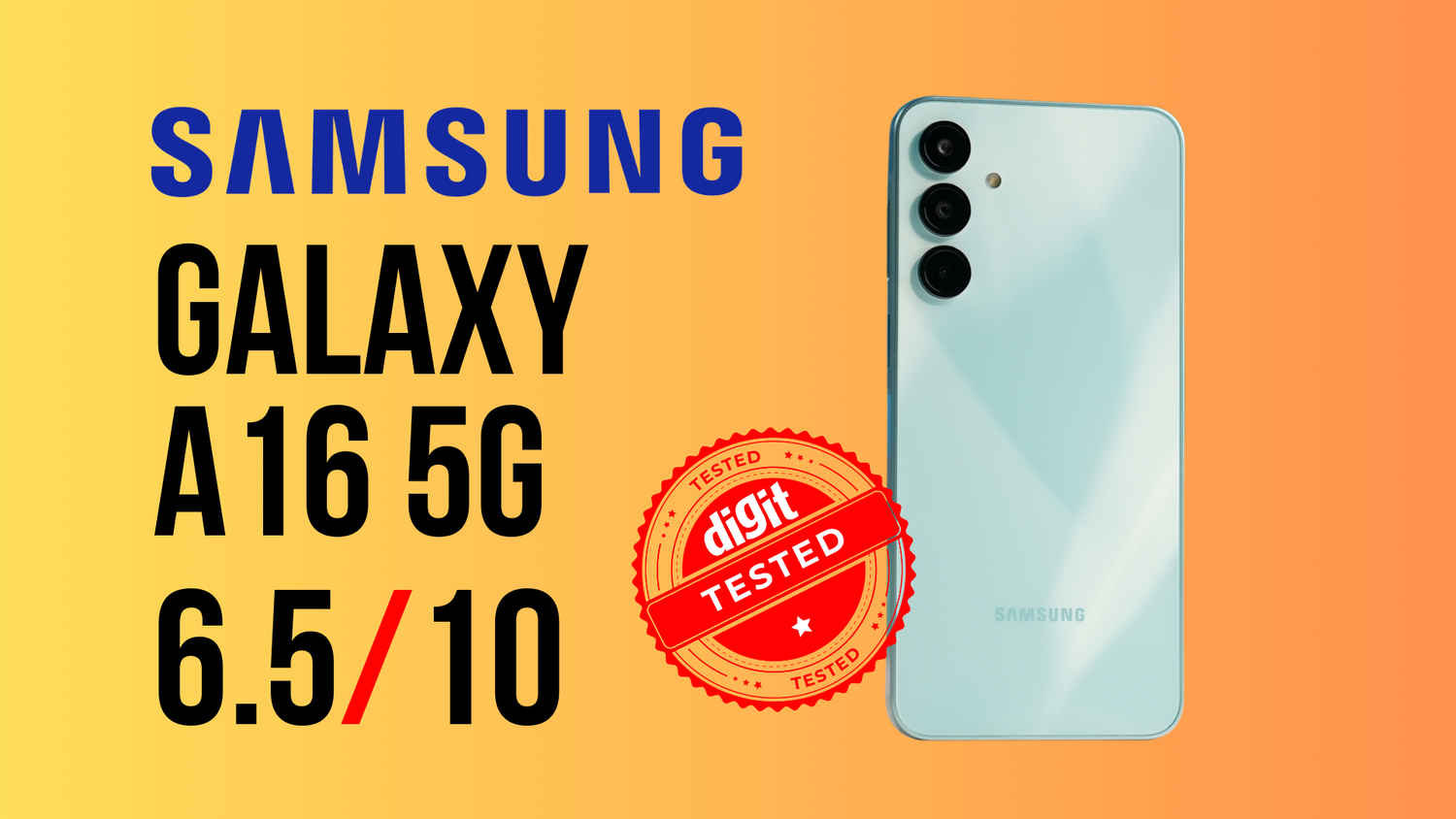 Samsung Galaxy A16 5G Review: Practical, not powerful