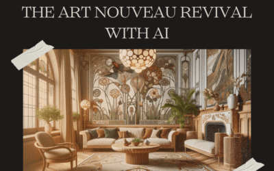 Elegant Curves and Nature: The Art Nouveau Revival with AI