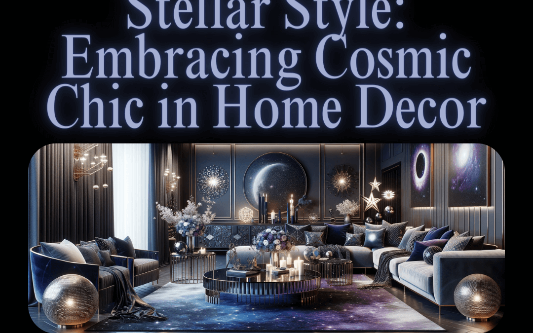 Stellar Style: Embracing Cosmic Chic in Home Decor