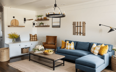 Comfy Warm Farmhouse Living Room: Create Your Cozy Haven