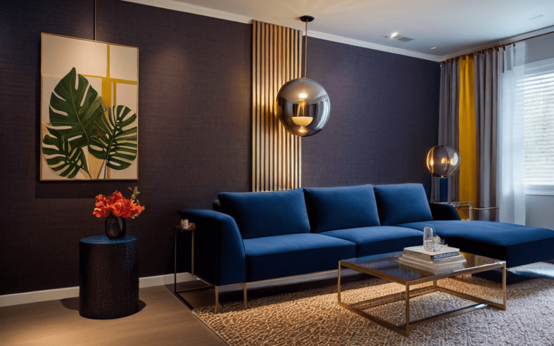 Navy Couch Living Room Ideas: A HomeDesigns AI Guide