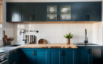 Dive Into the Elegance of Royal Blue Kitchens: A HomeDesigns.AI Special