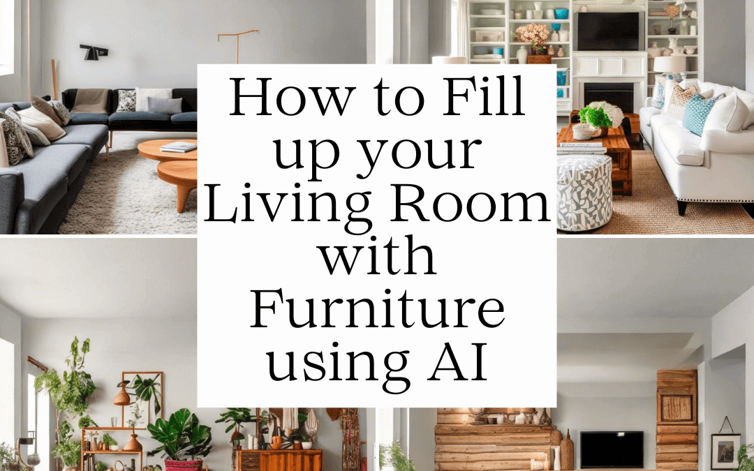 How to Fill up your Living Room with Furniture using AI