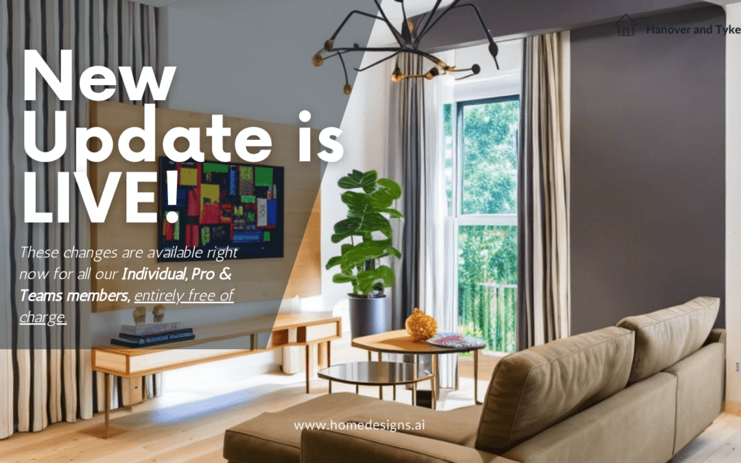 New Update to HomeDesigns AI App (End of June Release)