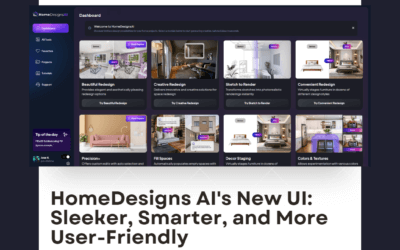 HomeDesigns AI’s New UI: Sleeker, Smarter, and More User-Friendly