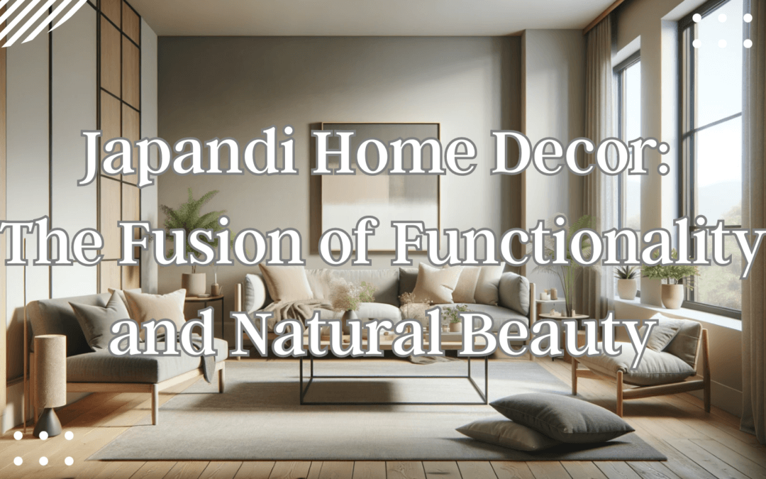 Japandi Home Decor: The Fusion of Functionality and Natural Beauty