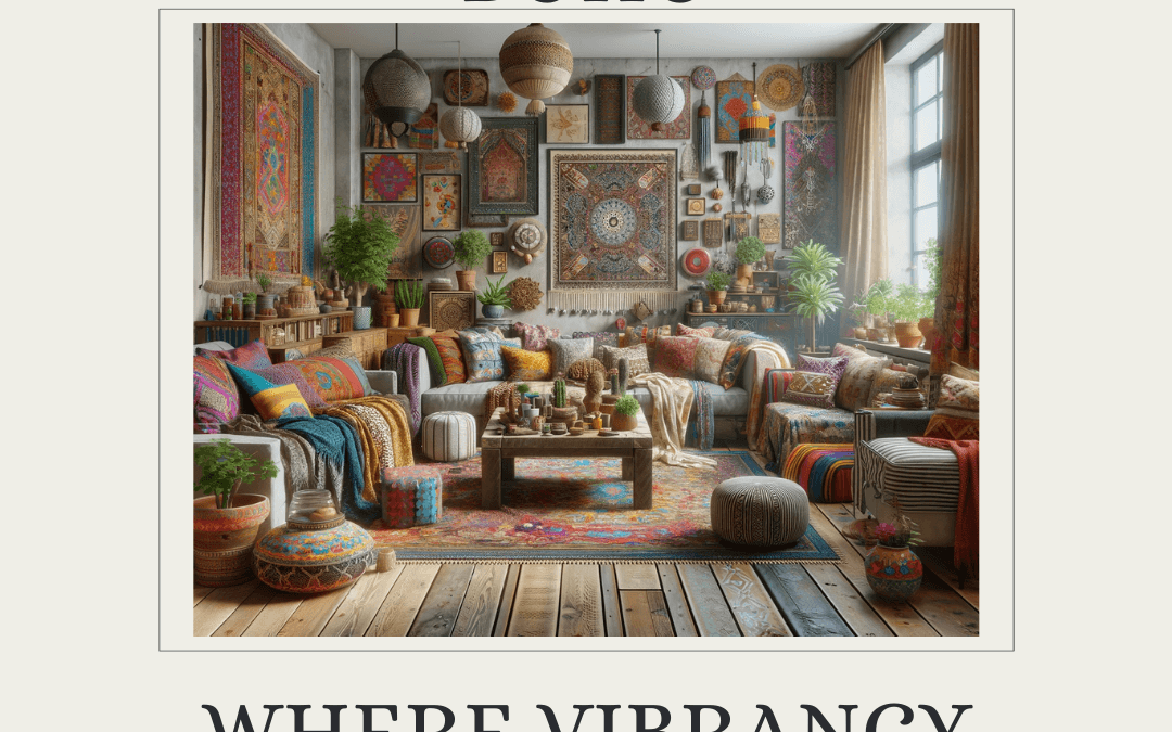 Maximalist Boho: Where Vibrancy Meets Eclectic Design