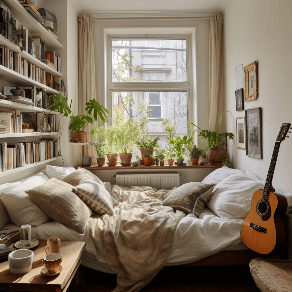 a small bedroom